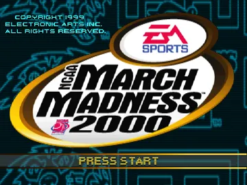 NCAA March Madness 2000 (US) screen shot title